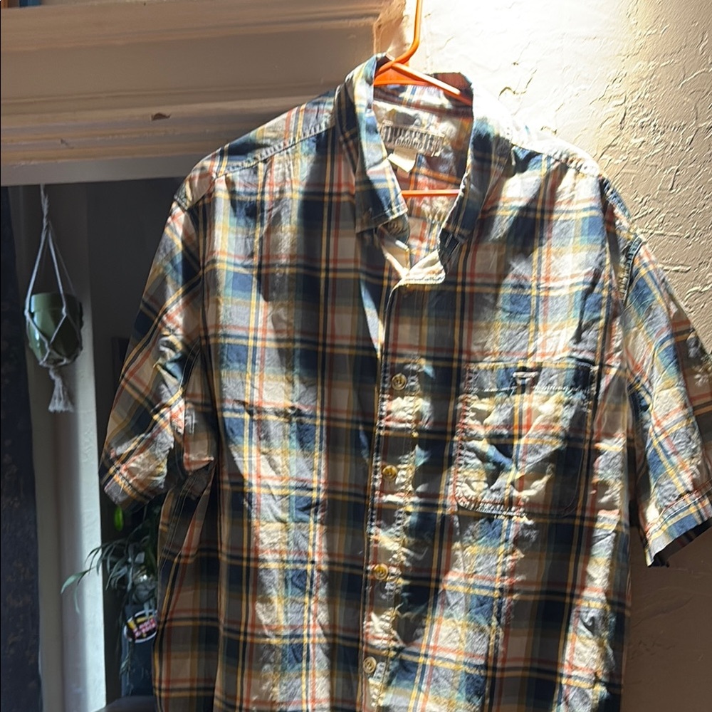 Duluth Plaid Button-Up Shirt